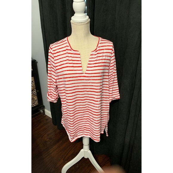 Threehearts Shirt. Size 1X - Picture 1 of 3